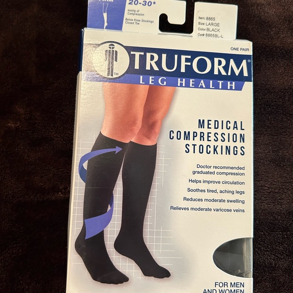 TRUFORM Medical Compression Stockings for M/W - Picture 3 of 7